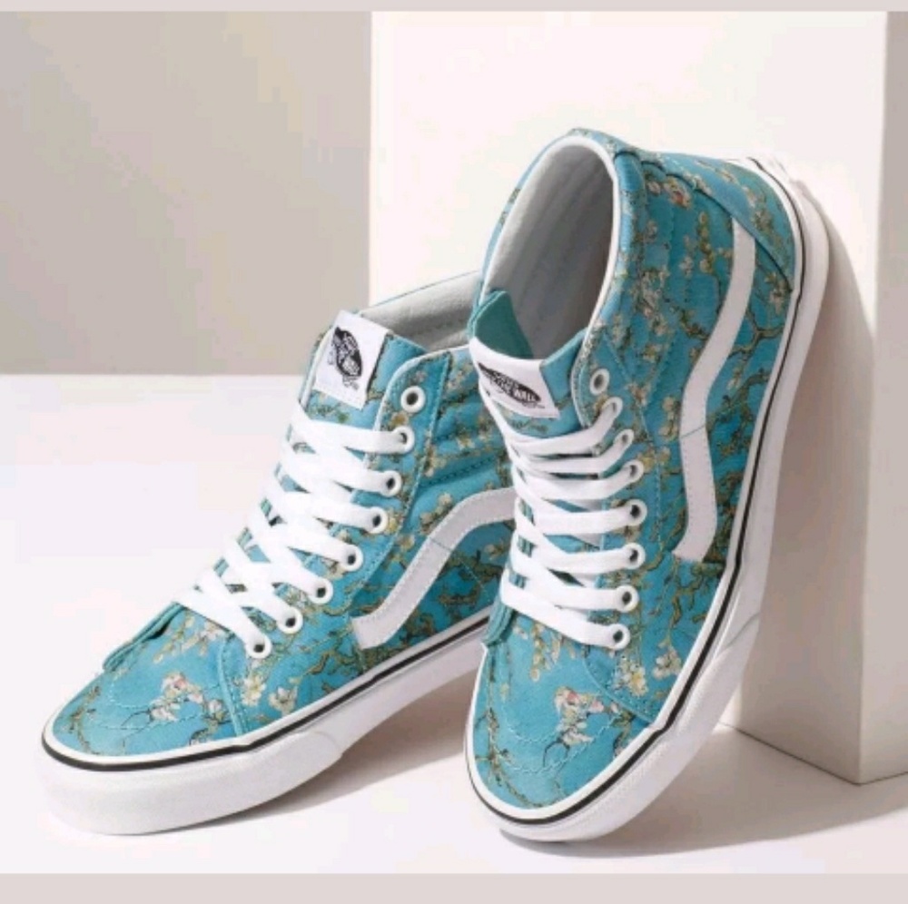 Vans x Van Gogh Almond Blossom High Tops.